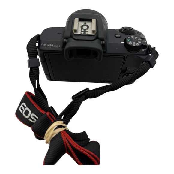 Canon EOS M50 Mark II 4K 24.1MP 15-45mm Lens Mirrorless Vlog Creator Kit - Picture 3 of 13